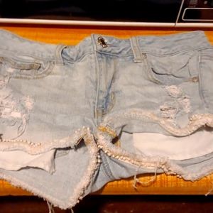 A pair of American Eagle shorts